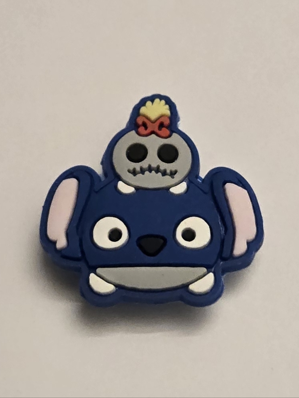 3/$10 Stitch & Scrump Croc Charm Jibbitz Disney Blue Alien
